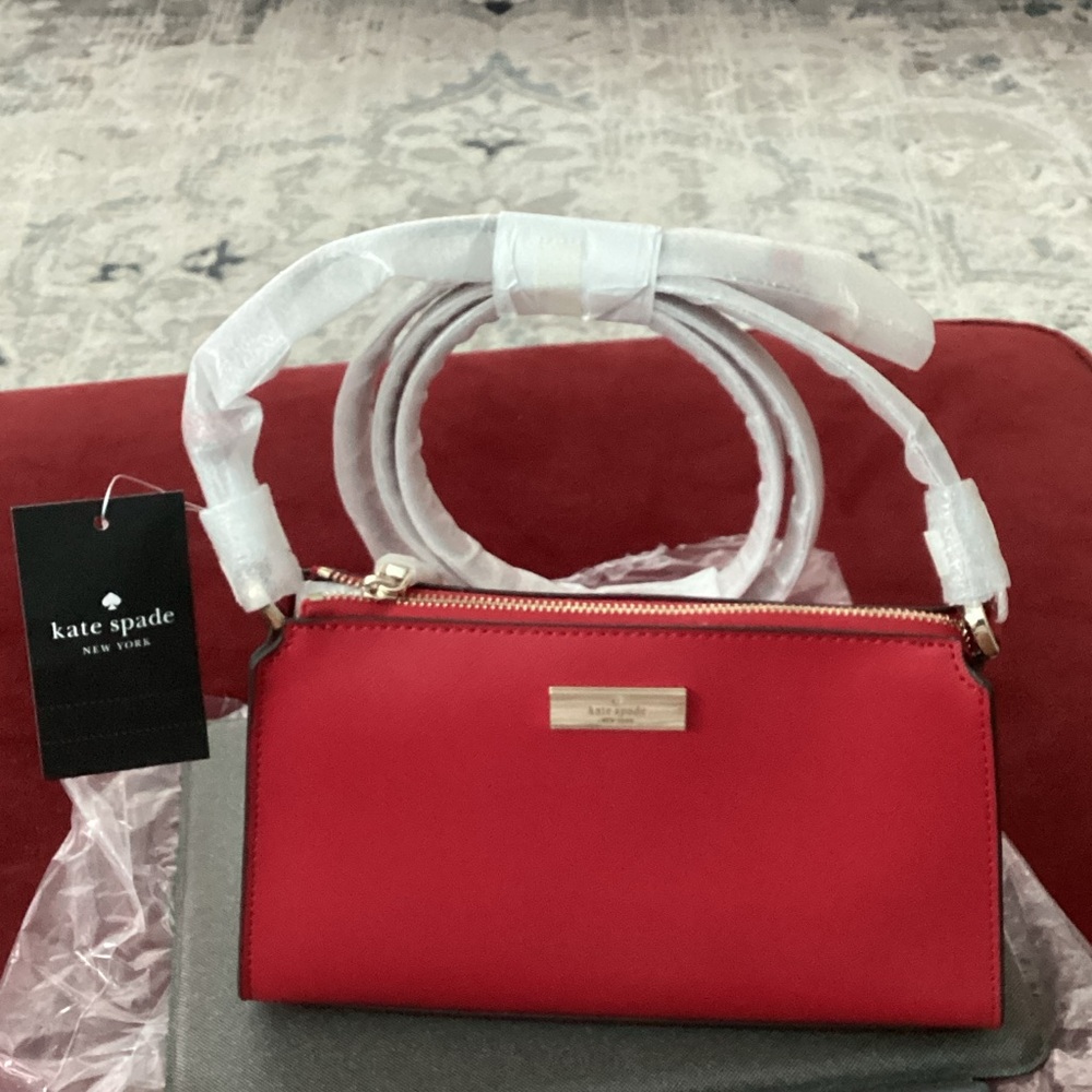 Kate Spade Vibrant Red Crossbody Bag